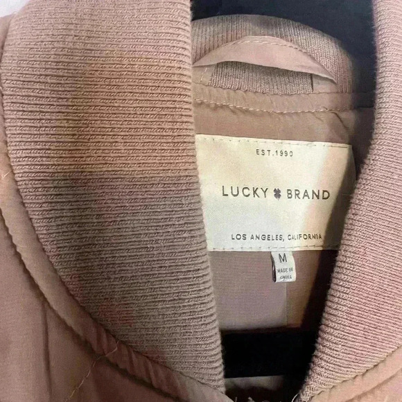 Lucky Brand Jacket Women’s Quilted Bomber Classy & Stylish - Picture 2 of 3